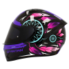 Casco Spartan Stinger Cherokee Morado Brillo4 - Punto Llantas 5