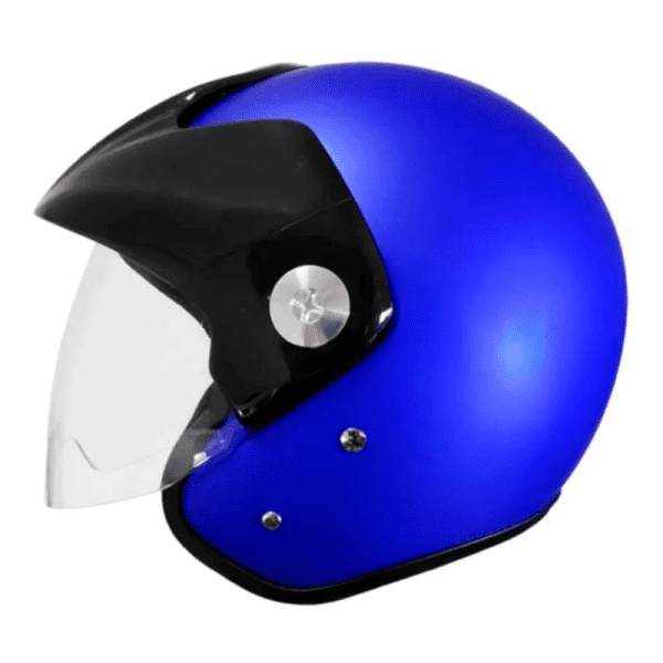 Casco Zeus 507 Azul Brillo2 - Punto Llantas 1