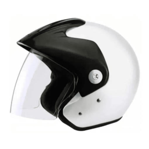 Casco Zeus 507 Blanco Brillo