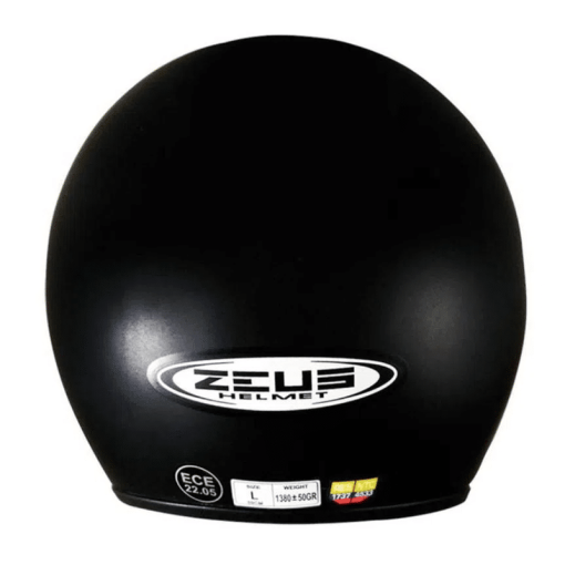 Casco Zeus 507 Negro Brillo - Image 3