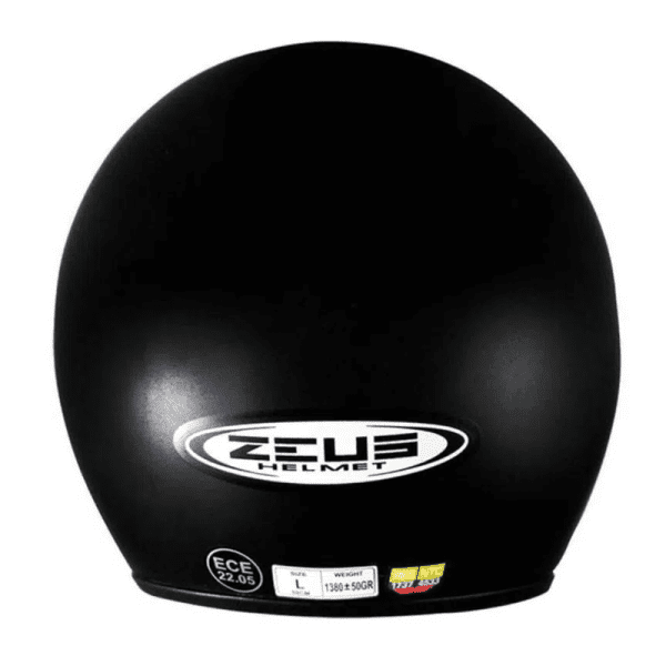 Casco Zeus 507 Negro Brillo - Punto Llantas 3
