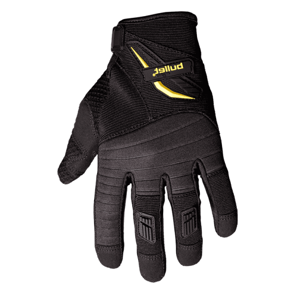 Guantes Bullet 778 Negro Amarillo1 - Punto Llantas 1