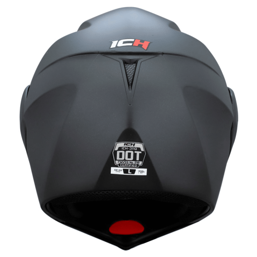 Casco Ich 3110 Plano Negro Mate - Image 4