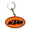 Llavero Ovalado Ktm Naranja Negro - Punto Llantas 2