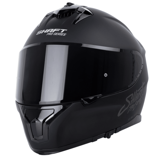 Casco Shaft Pro 610Dv Solid Negro Mate Gris - Image 3