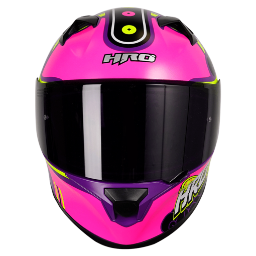 Casco Hro 523Dv Hoku Sai Morado Mate Fucsia - Image 4