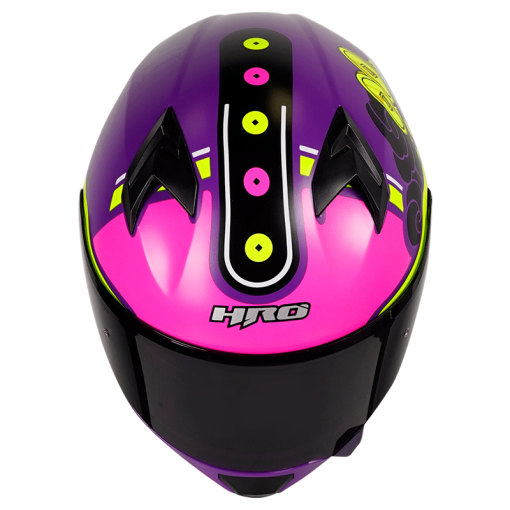 Casco Hro 523Dv Hoku Sai Morado Mate Fucsia - Image 5