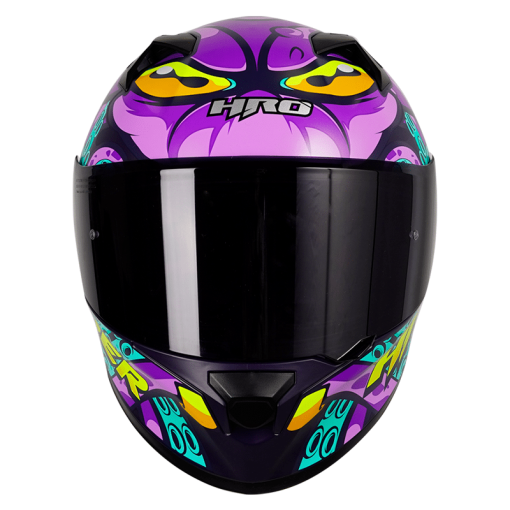 Casco Hro 523Dv Tenta Azul Navy Mate Morado - Image 4