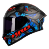 Casco Hro 523Dv Tenta Negro Mate Gris1 - Punto Llantas 6