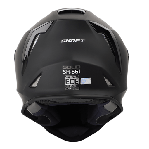 Casco Shaft 551 Solid Negro Mate - Image 5