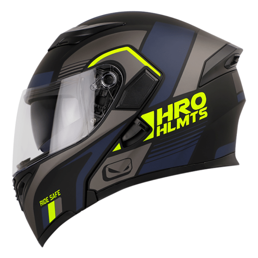 Casco Hro 3400Dv Kure Negro Mate Azul Navy - Image 2