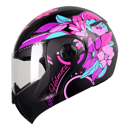 Casco Ich 3110S (Niñ@s) Nat Negro Mate Fucsia - Image 2