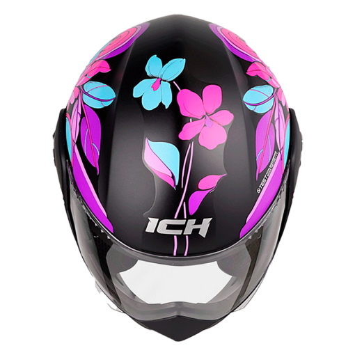 Casco Ich 3110S (Niñ@s) Nat Negro Mate Fucsia - Image 4
