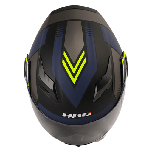 Casco Hro 3400Dv Kure Negro Mate Azul Navy - Image 3