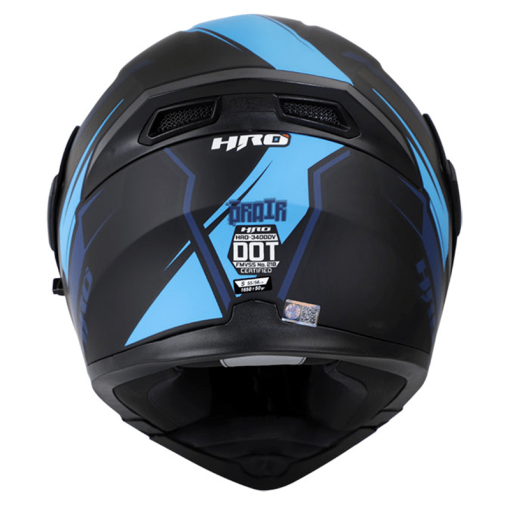 Casco Hro 3400Dv Prair Negro Mate Azul Navy - Image 3