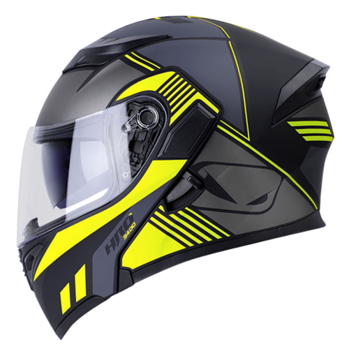 Casco Hro 3400Dv Ahead Negro Mate Amarillo - Image 2