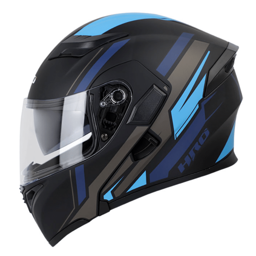 Casco Hro 3400Dv Prair Negro Mate Azul Navy - Image 2