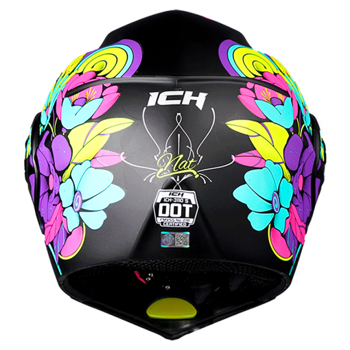 Casco Ich 3110S (Niñ@s) Nat Negro Mate Amarillo - Image 6
