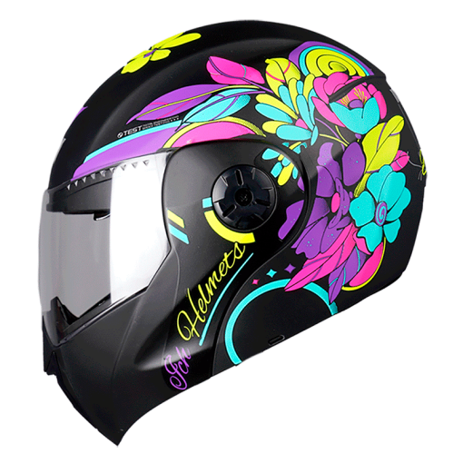 Casco Ich 3110S (Niñ@s) Nat Negro Mate Amarillo - Image 2
