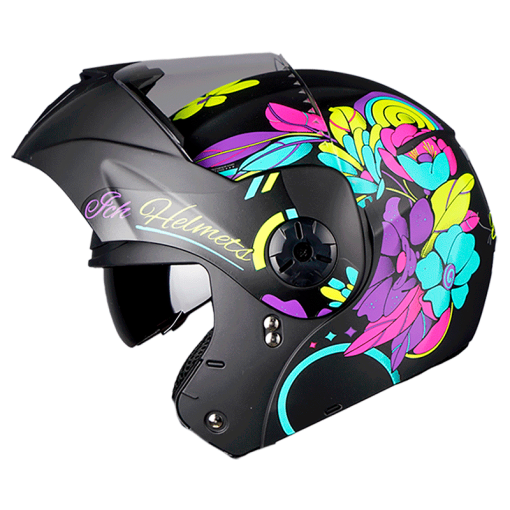 Casco Ich 3110S (Niñ@s) Nat Negro Mate Amarillo