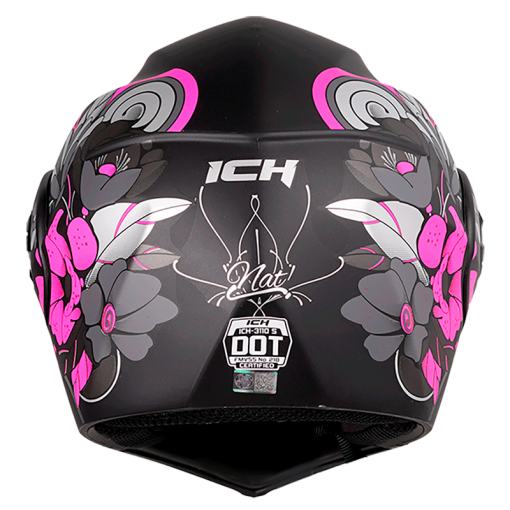 Casco Ich 3110S (Niñ@s) Nat Negro Mate Gris - Image 3