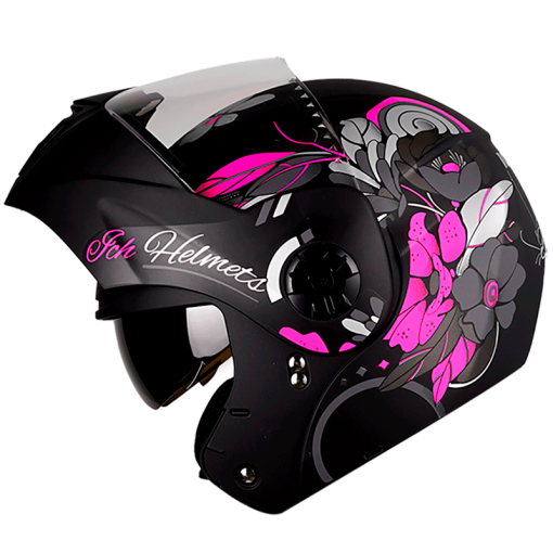 Casco Ich 3110S (Niñ@s) Nat Negro Mate Gris