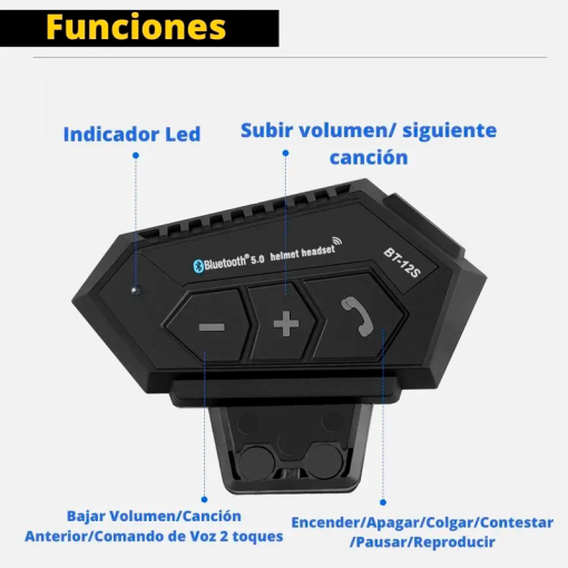 7Bluetooth Bt 12 - Punto Llantas 4