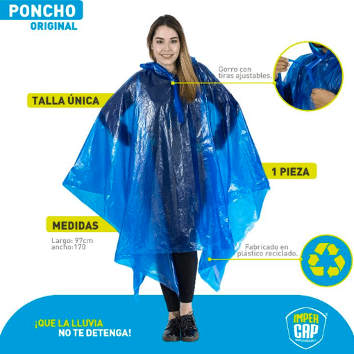 Capa Plastica Ms Azul