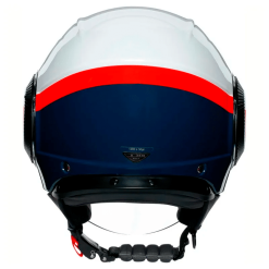 Casco Agv Orbyt Block Blanco Azul Rojo1 - Punto Llantas 3