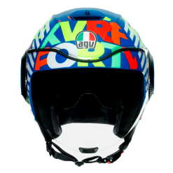 Casco Agv Orbyt Metro 46 Full Color2 - Punto Llantas 2