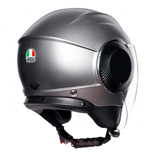 Casco Agv Orbyt Solid Gris Mate - Image 4