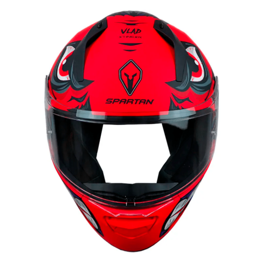Casco Spartan Stinger Vladprint Rojo Mate - Image 3