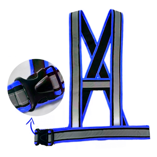 Chaleco X Azul