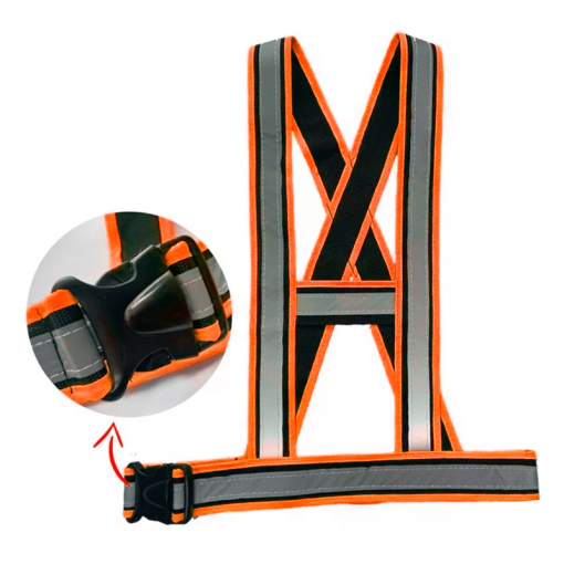 Chaleco X Naranja Neon