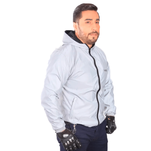 Chaqueta Cortaviento Over Reflectiva Reflex - Image 4