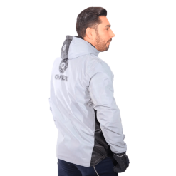 Chaqueta Over Doble Faz Impermeable Negra3 - Punto Llantas 6