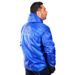 Chaqueta Over Doble Faz Reflectiva Impermeable Azul7 - Punto Llantas 7