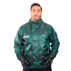 Chaqueta Over Doble Faz Reflectiva Impermeable Verde Militar5 - Punto Llantas 3