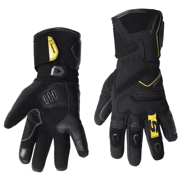 Guantes Shaft 335 Negro Amarillo Neon4 - Punto Llantas 1