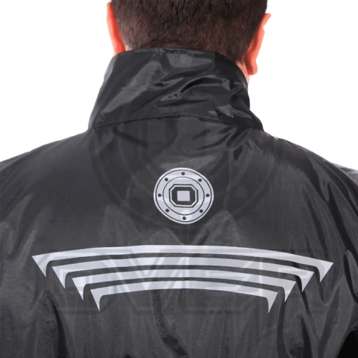 Impermeable Over Enterizo Negro - Image 4
