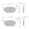Pastillas Kross 10365 Mt 03 Tras - Punto Llantas 2