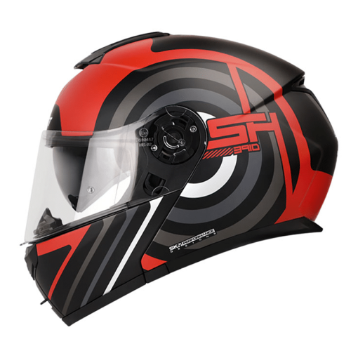 Casco Shaft 3910Dv Circool Negro Mate Rojo - Image 2