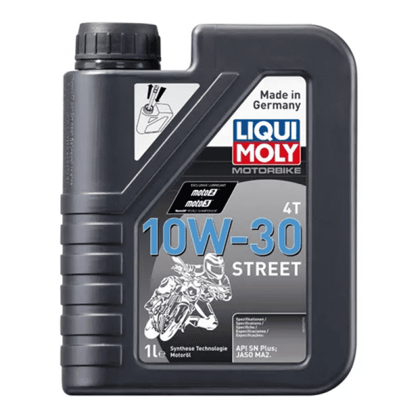 Aceite Liqui Moly Sintetico Street 4T 10W 30 1L - Punto Llantas 1