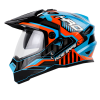 Casco Hro Mx330Dv Reben Azul Brillo Naranja1 - Punto Llantas 5