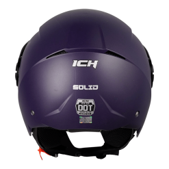 Casco Ich 102 Plano Morado Mate Gris3 - Punto Llantas 1