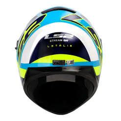 Casco Ls2 320Dv Letalis Azul Brillo Amarillo2 - Punto Llantas 1
