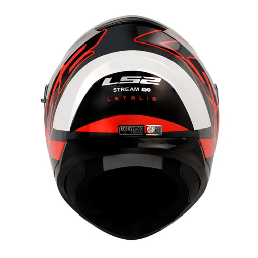 Casco Ls2 320Dv Letalis Gris Brillo Rojo + Pinlock Antiempañante - Image 3