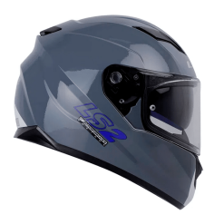 Casco Ls2 320Dv Loop Gris Azul