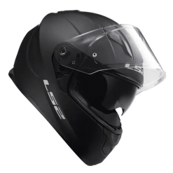 Casco Ls2 320Dv Solid Negro Mate Pinlock Antiempanante4 - Punto Llantas 3