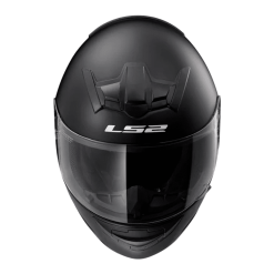 Casco Ls2 352 Solid Negro Mate1 - Punto Llantas 1